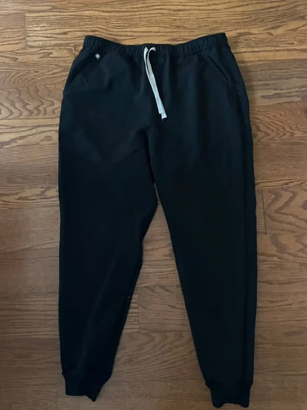 Figs Tansen Jogger Mens Scrub Pant Size XXL 2XL Black Scrub Pants Medical Dental